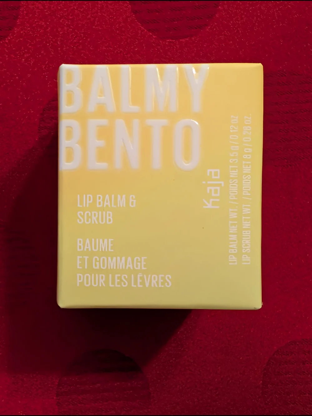 🆕 Kaja Balmy Bento Lip Balm & Scrub Pina Colada